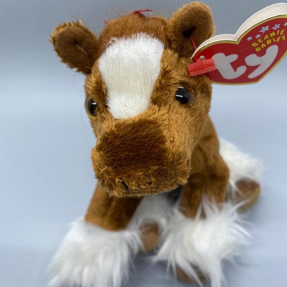Ty Beanie Babies 2001 Hoofer the Clydesdale Horse - Picture 5 of 9
